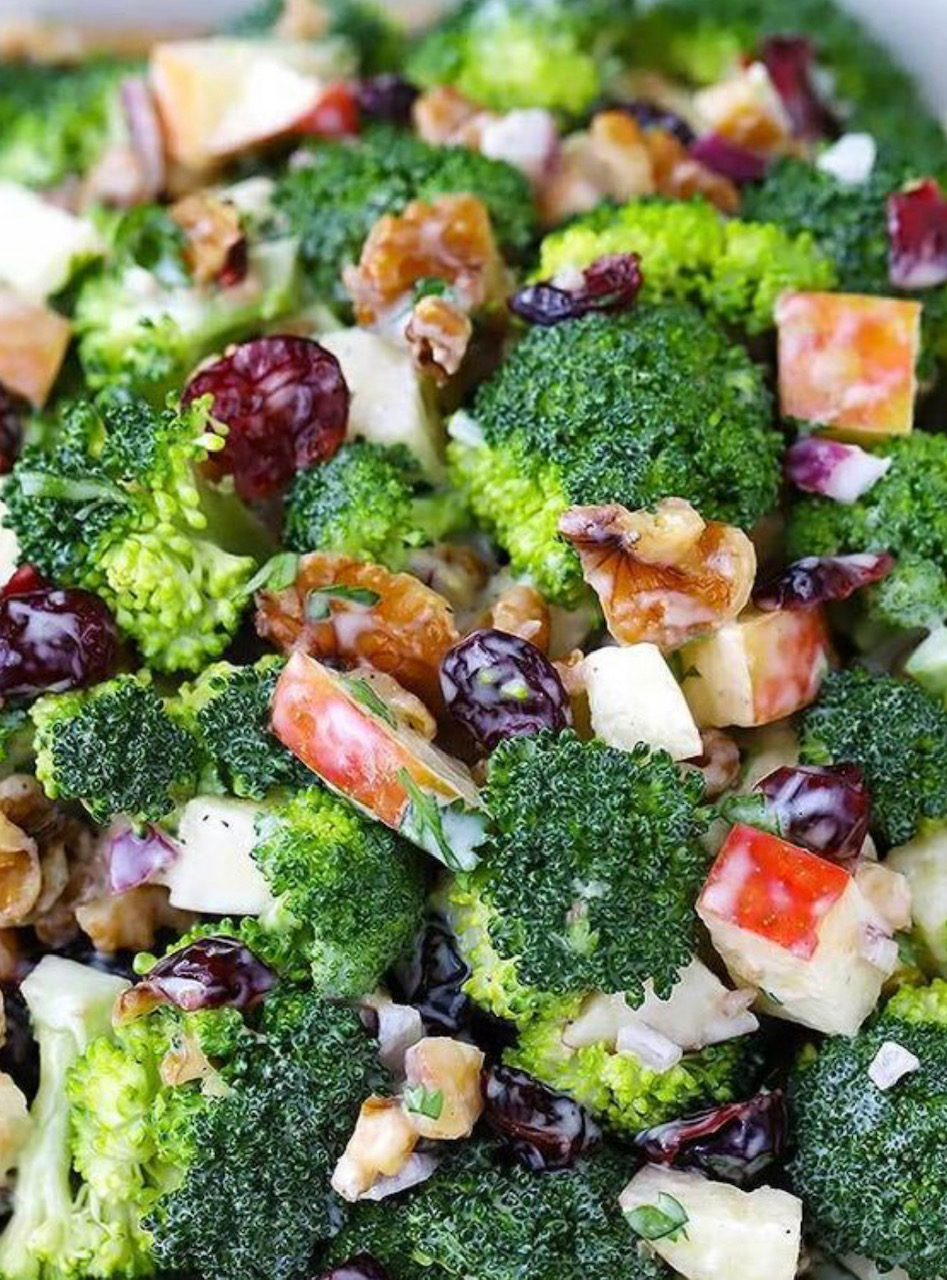 Loaded Broccoli Salad w/ Rotisserie Chicken – Magic Mel's Catering