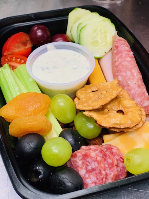 Easy Charcuterie-style Lunch Box – Nourished not Famished